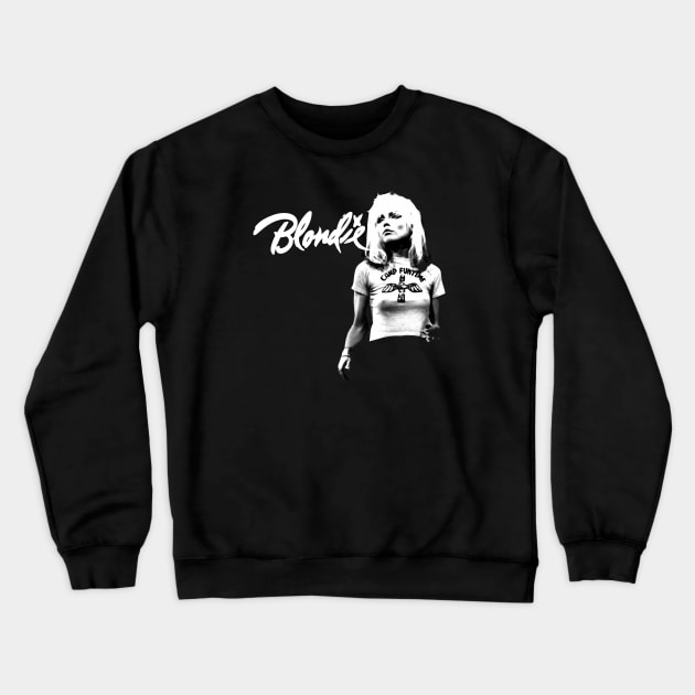 Blondie Debby Harry Crewneck Sweatshirt by Fresh Fly Threads